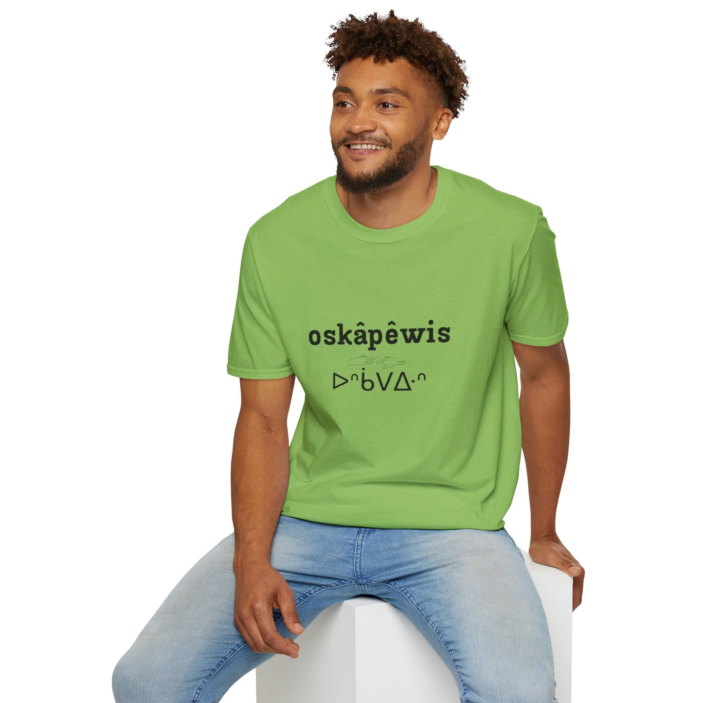 oskâpêwis - Unisex Softstyle T-Shirt