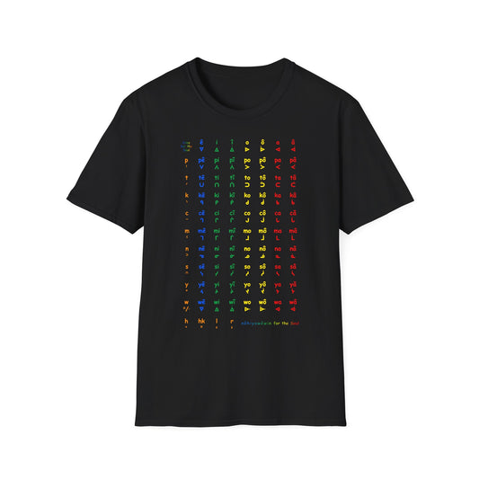 nftS - Colored SRO chart - Unisex Softstyle T-Shirt