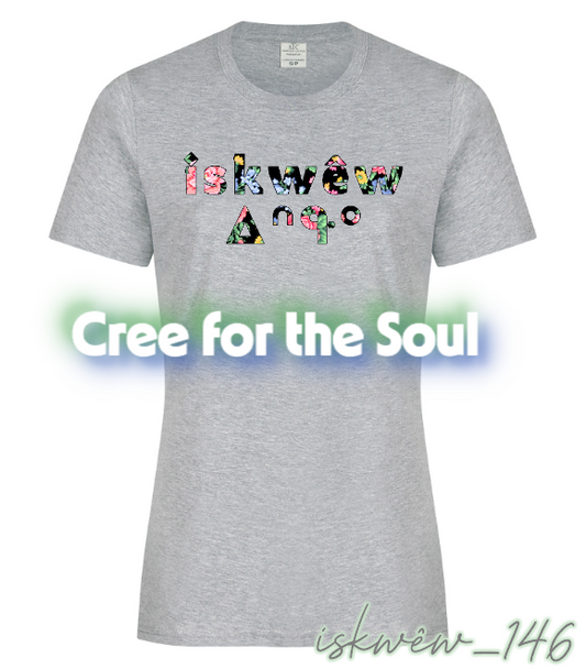 iskwêw_146 SRO/SYLLABIC T-shirt