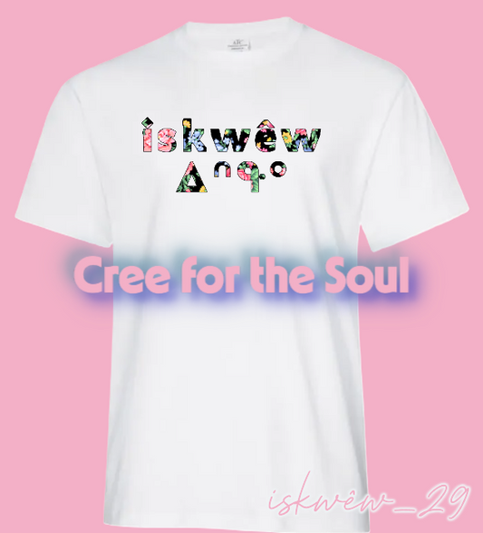 iskwêw_29 SRO/SYLLABIC T-shirt