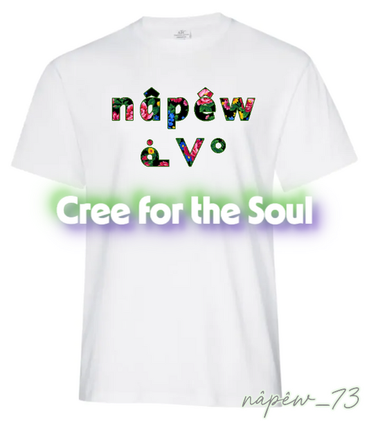 nâpêw_73 SRO/SYLLABIC T-shirt