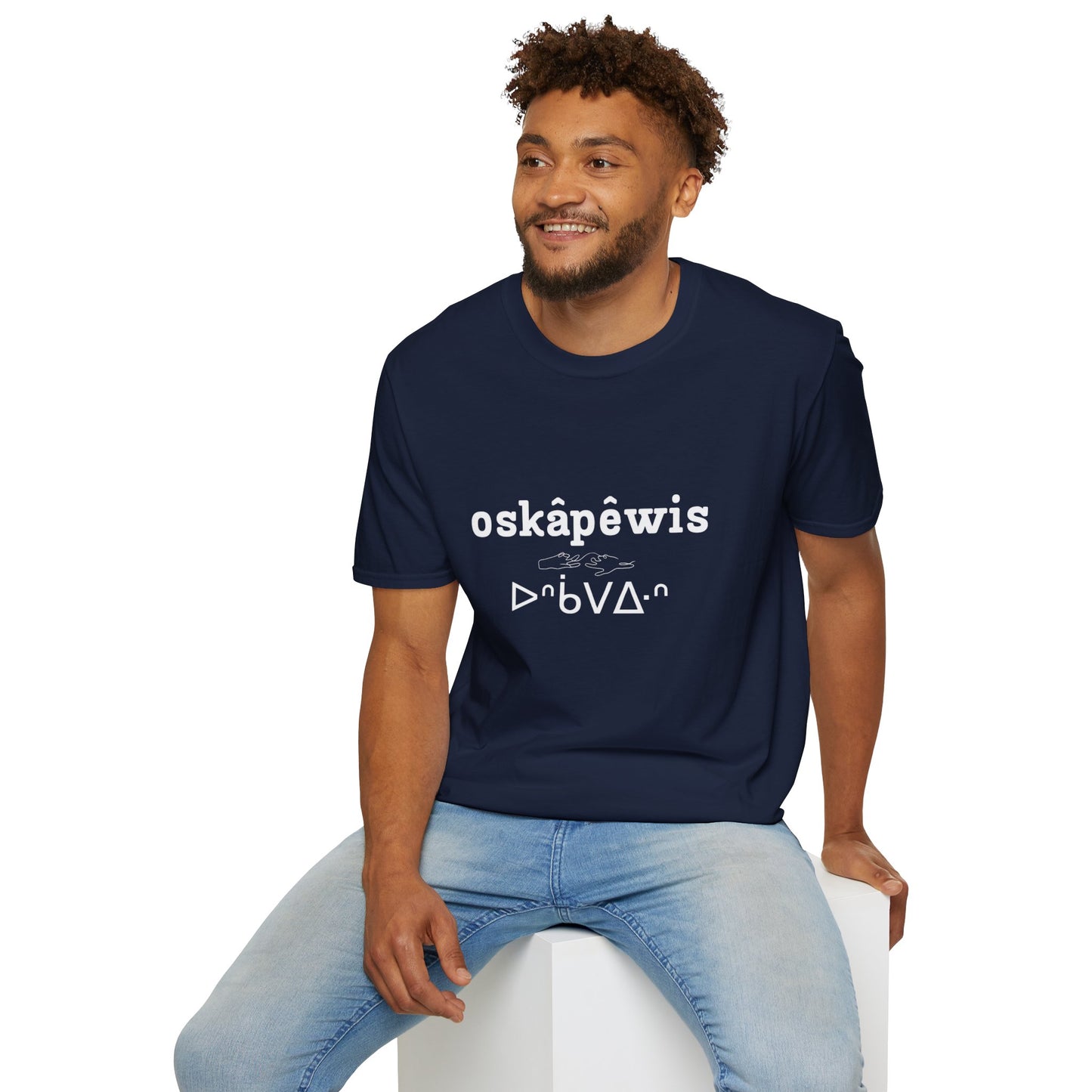 oskâpêwis - Unisex Softstyle T-Shirt