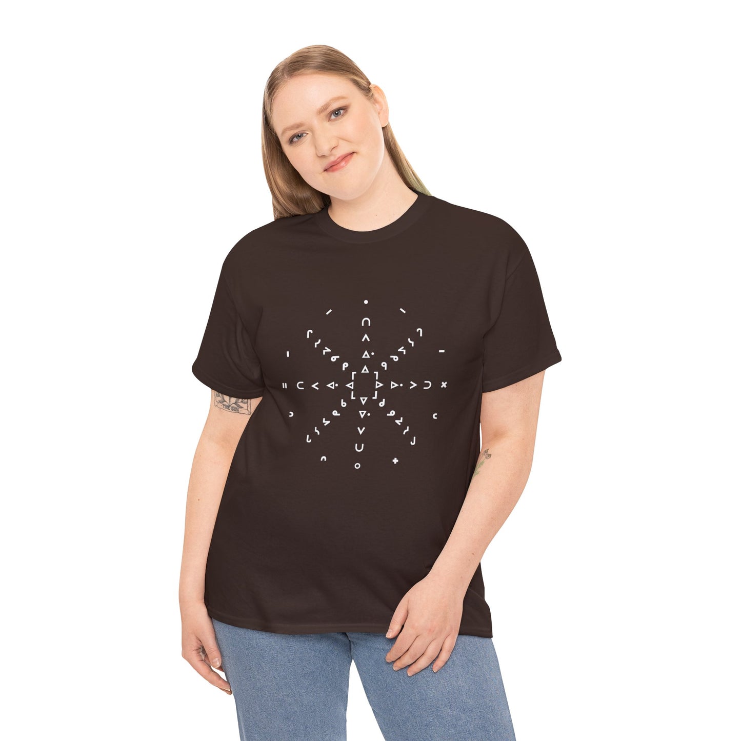 nfts - Syllabic star chart - Unisex Heavy Cotton Tee