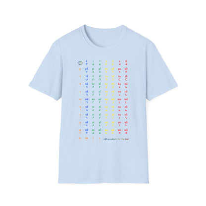 nftS - Colored SRO chart - Unisex Softstyle T-Shirt