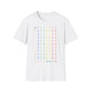 nftS - Colored SRO chart - Unisex Softstyle T-Shirt