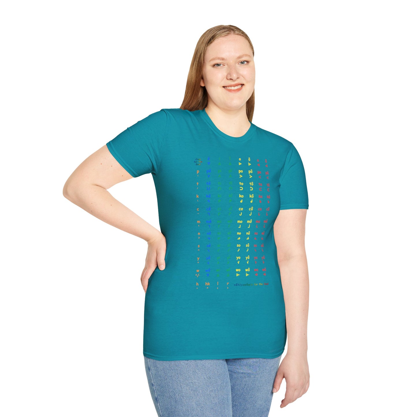 nftS - Colored SRO chart - Unisex Softstyle T-Shirt