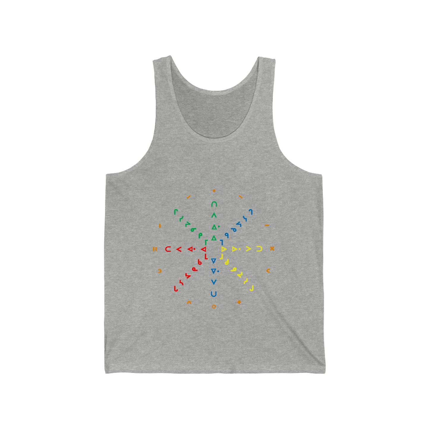 nftS - Syllabic star chart - Unisex Jersey Tank