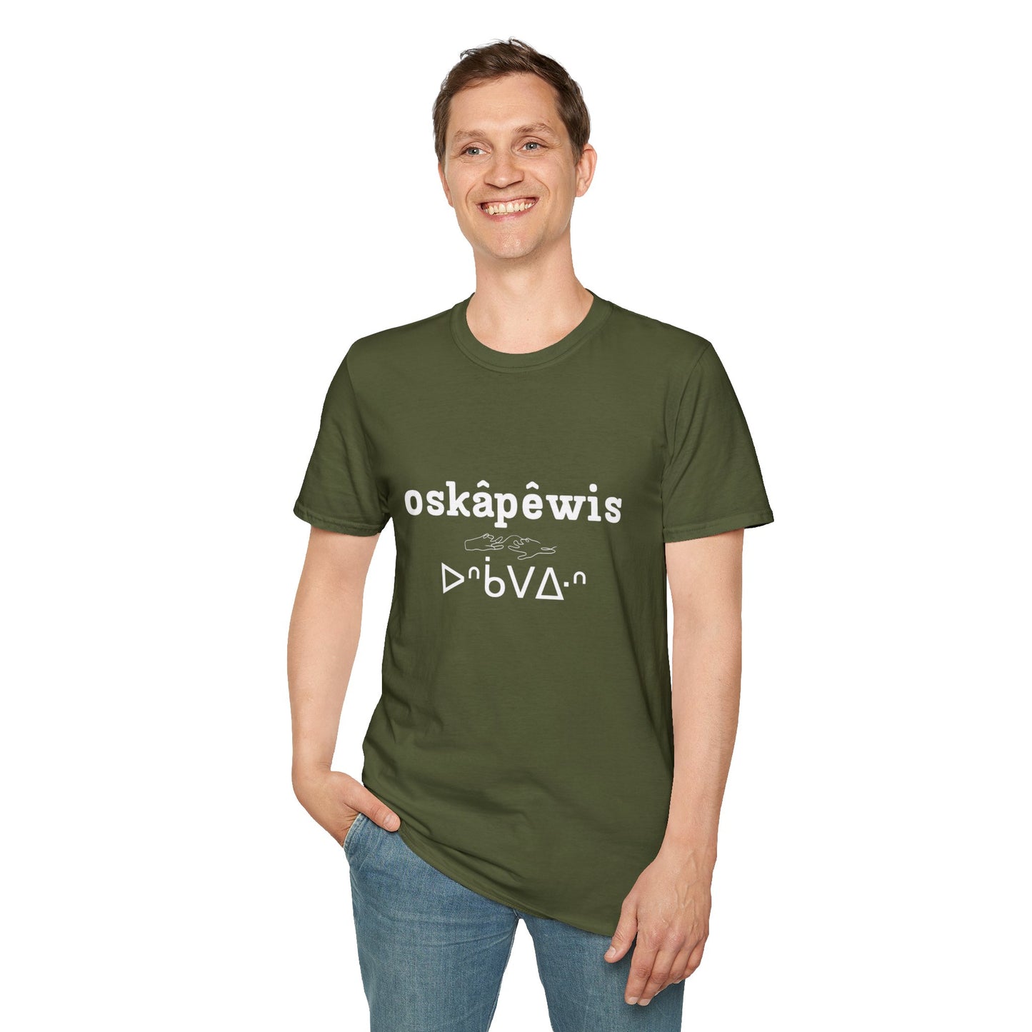 oskâpêwis - Unisex Softstyle T-Shirt