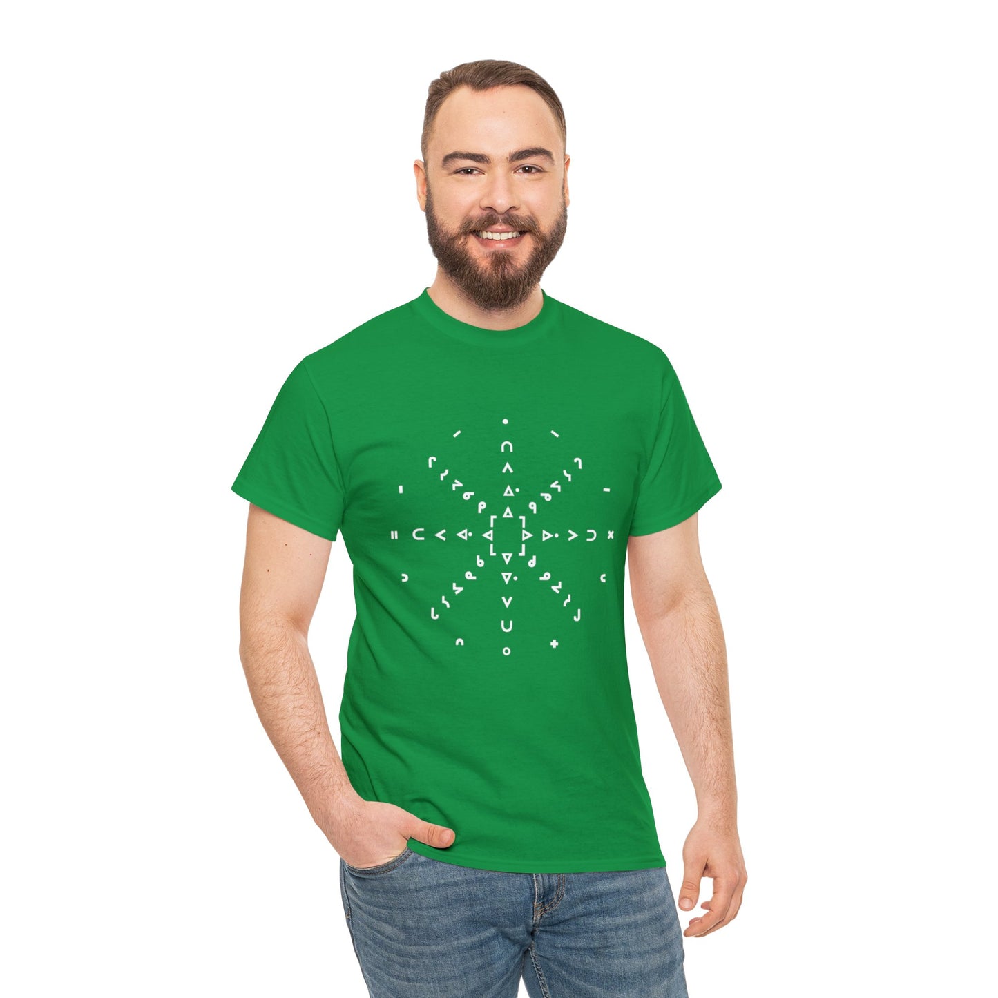 nftS - Syllabic Star chart - Unisex Heavy Cotton Tee