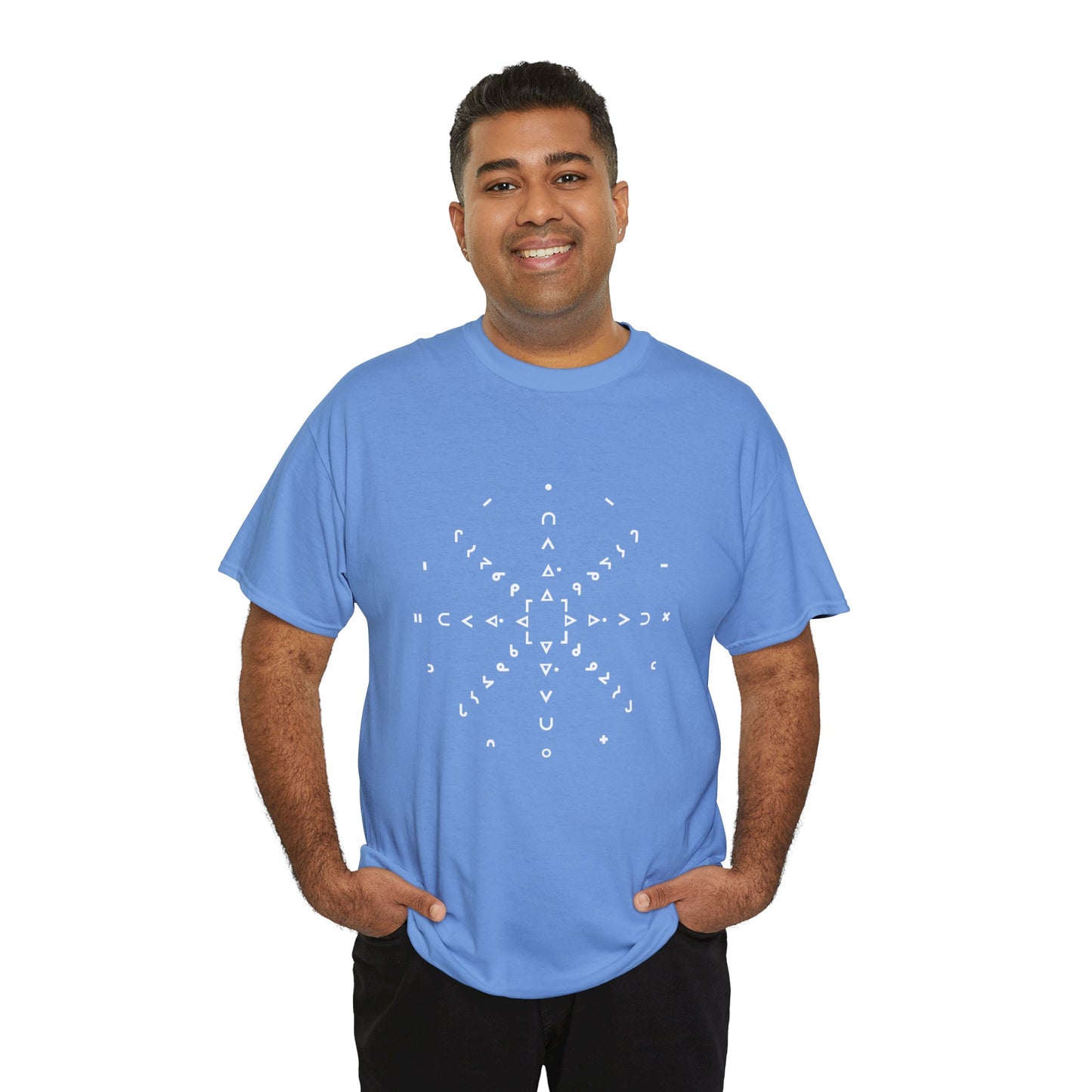 nfts - Syllabic star chart - Unisex Heavy Cotton Tee