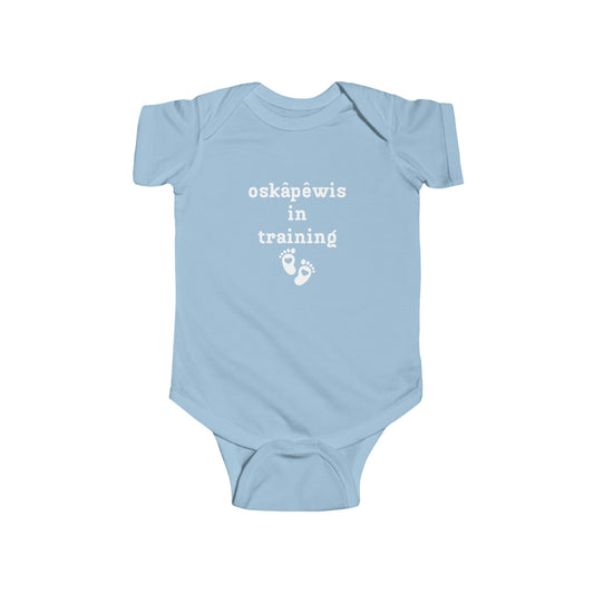 oskâpêwis in Training - Infant Fine Jersey Bodysuit