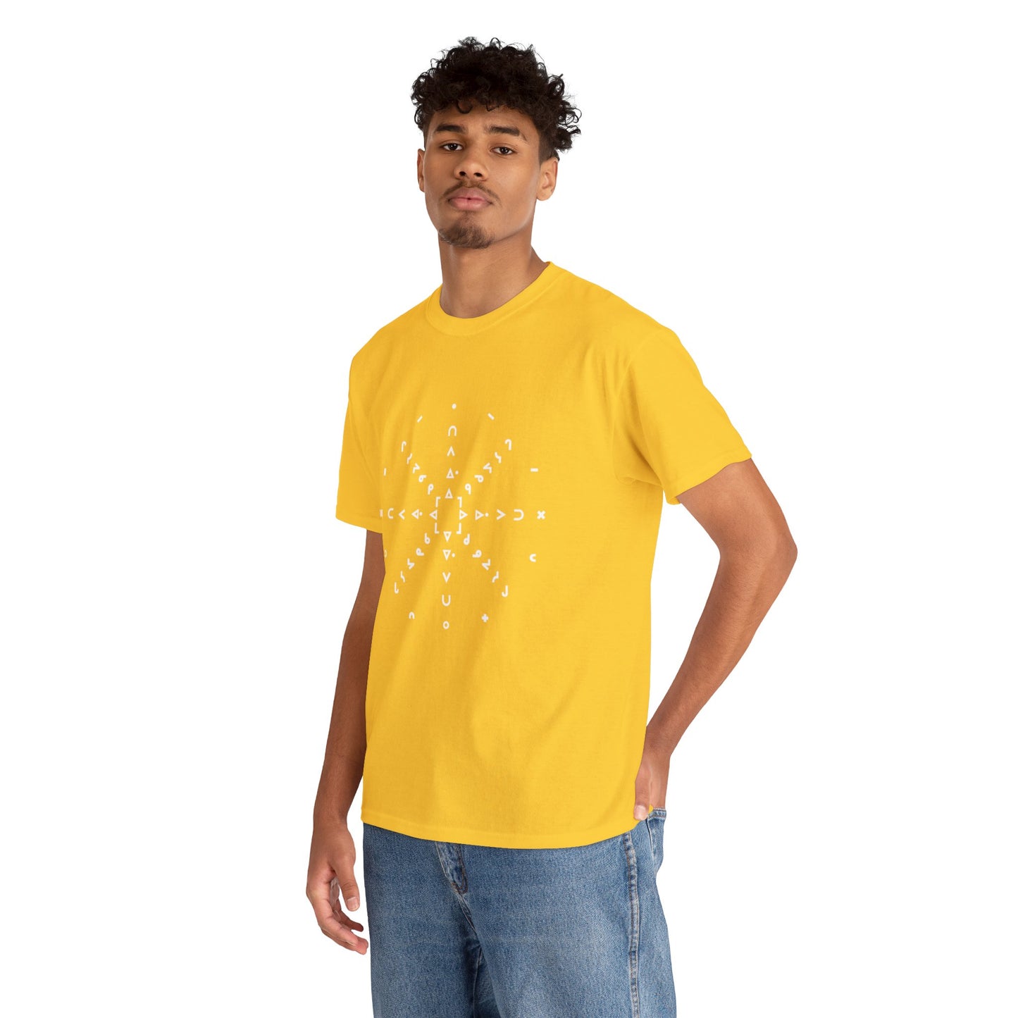 nftS - Syllabic Star chart - Unisex Heavy Cotton Tee