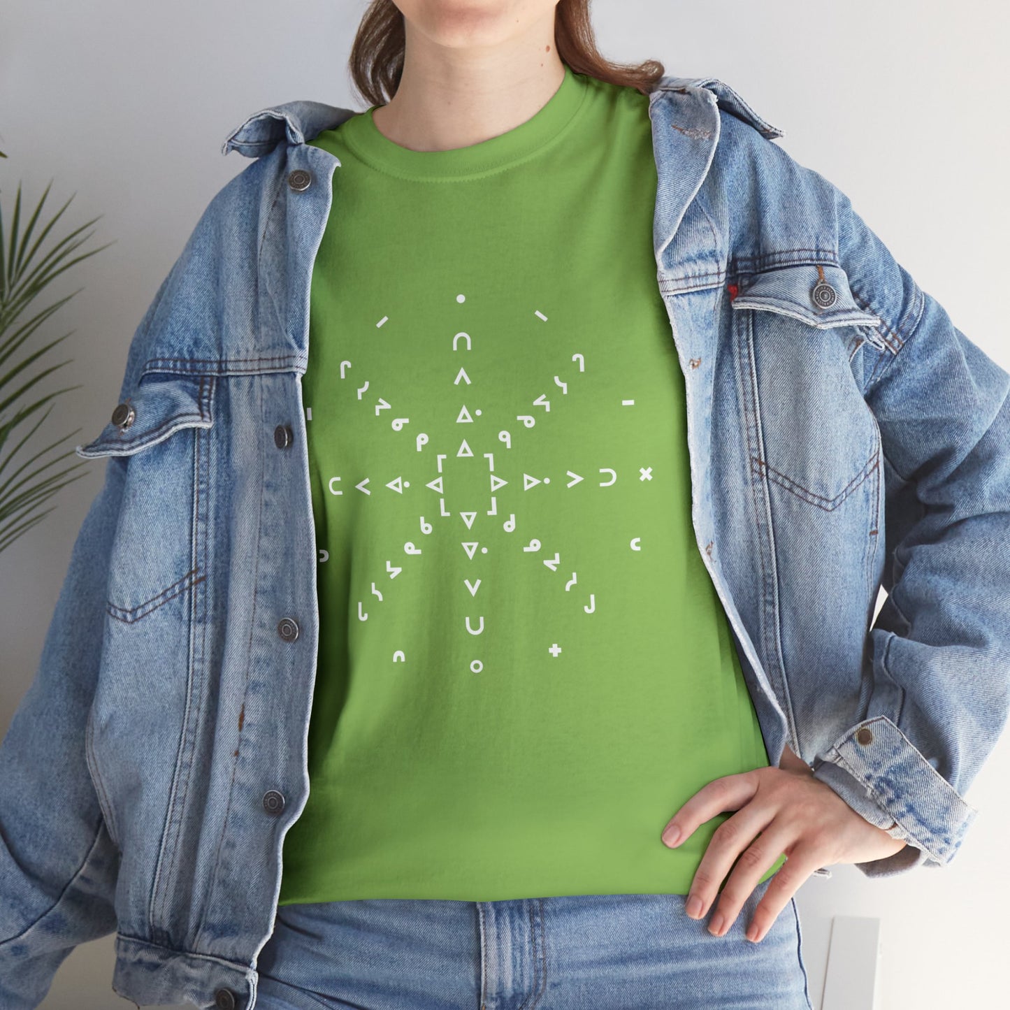 nftS - Syllabic Star chart - Unisex Heavy Cotton Tee