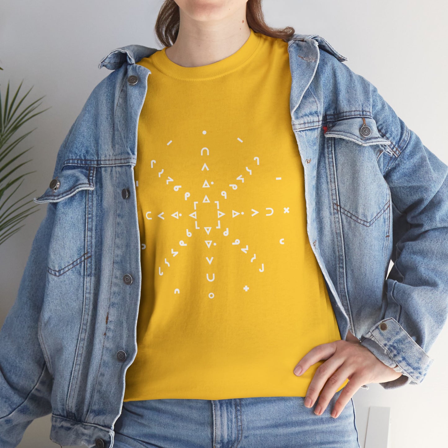 nftS - Syllabic Star chart - Unisex Heavy Cotton Tee