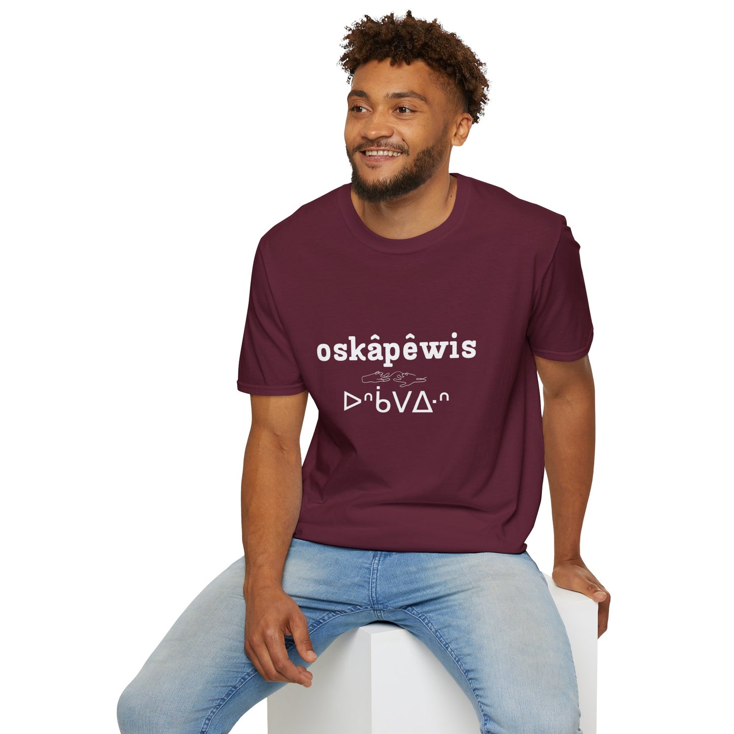 oskâpêwis - Unisex Softstyle T-Shirt