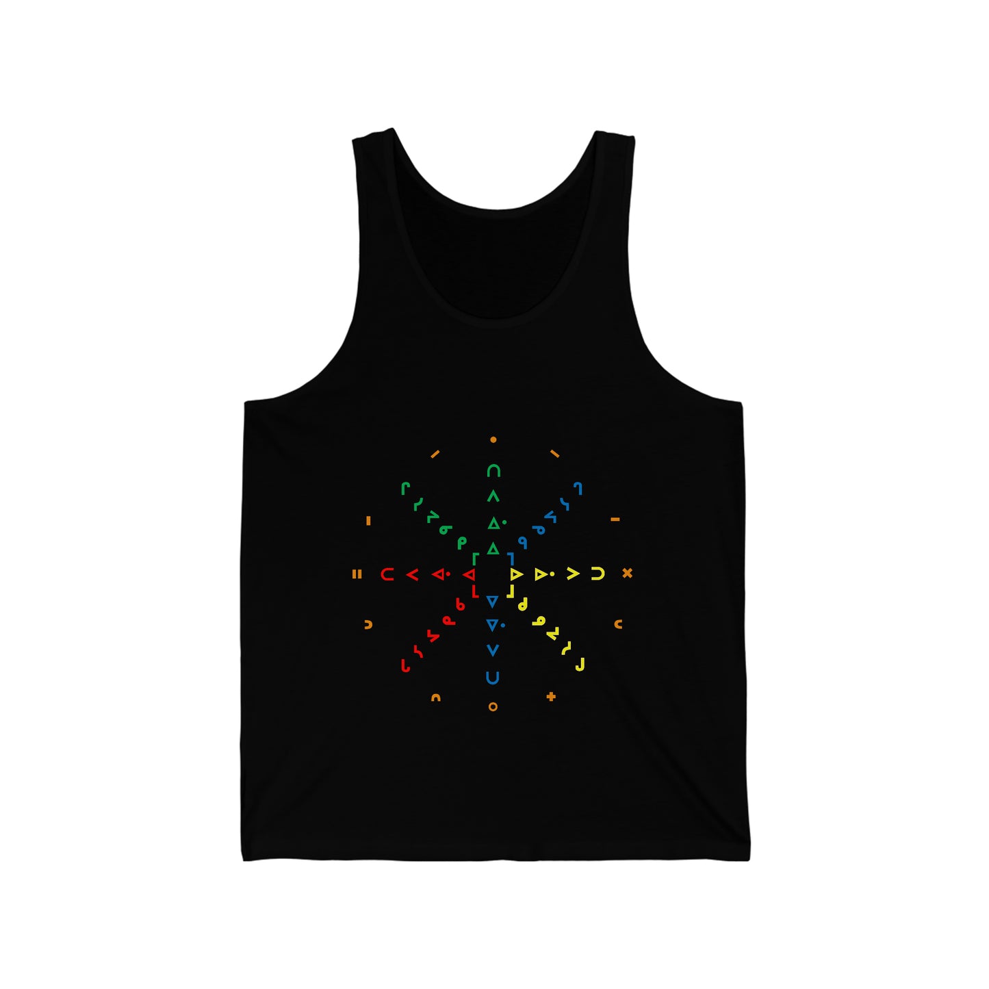 nftS - Syllabic star chart - Unisex Jersey Tank