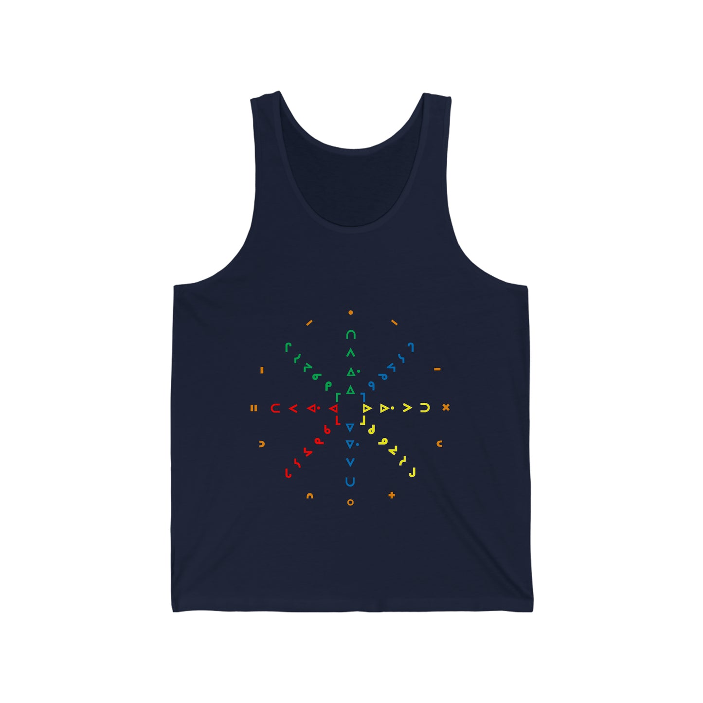 nftS - Syllabic star chart - Unisex Jersey Tank