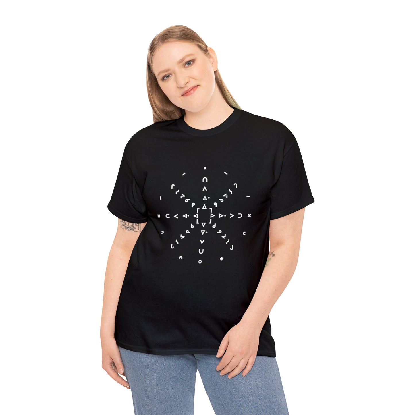 nftS - Syllabic Star chart - Unisex Heavy Cotton Tee