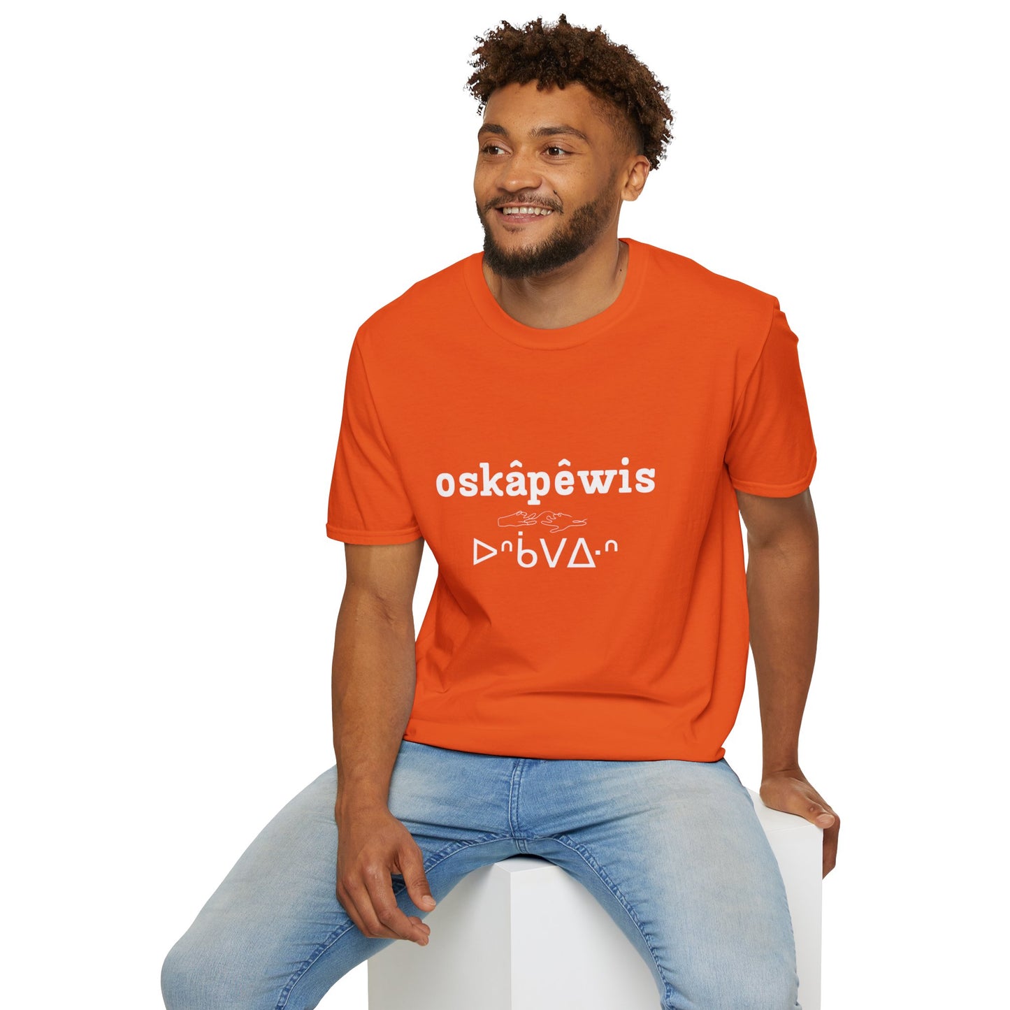 oskâpêwis - Unisex Softstyle T-Shirt