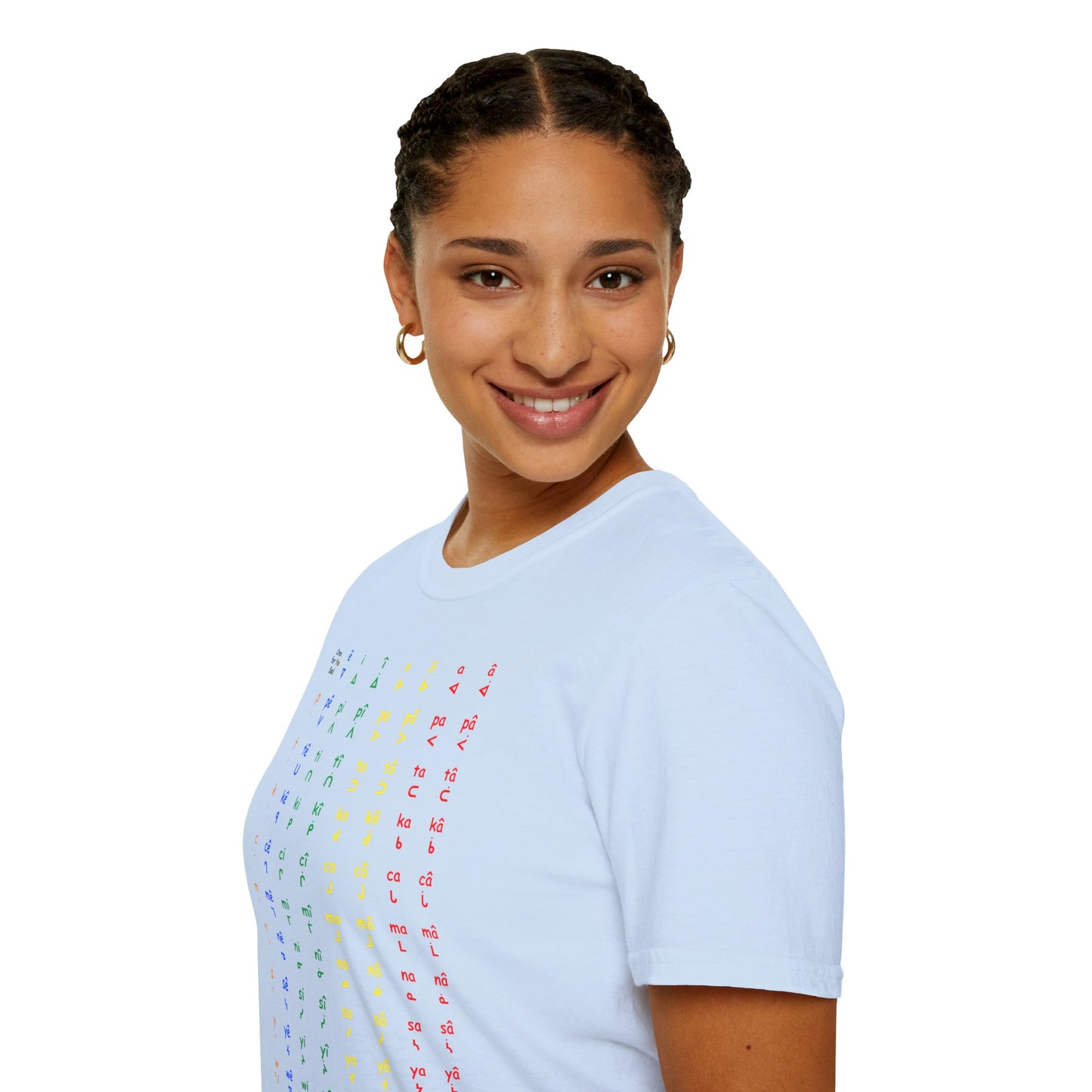 nftS - Colored SRO chart - Unisex Softstyle T-Shirt