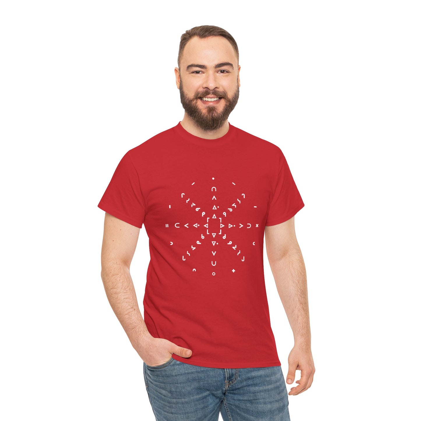 nfts - Syllabic star chart - Unisex Heavy Cotton Tee