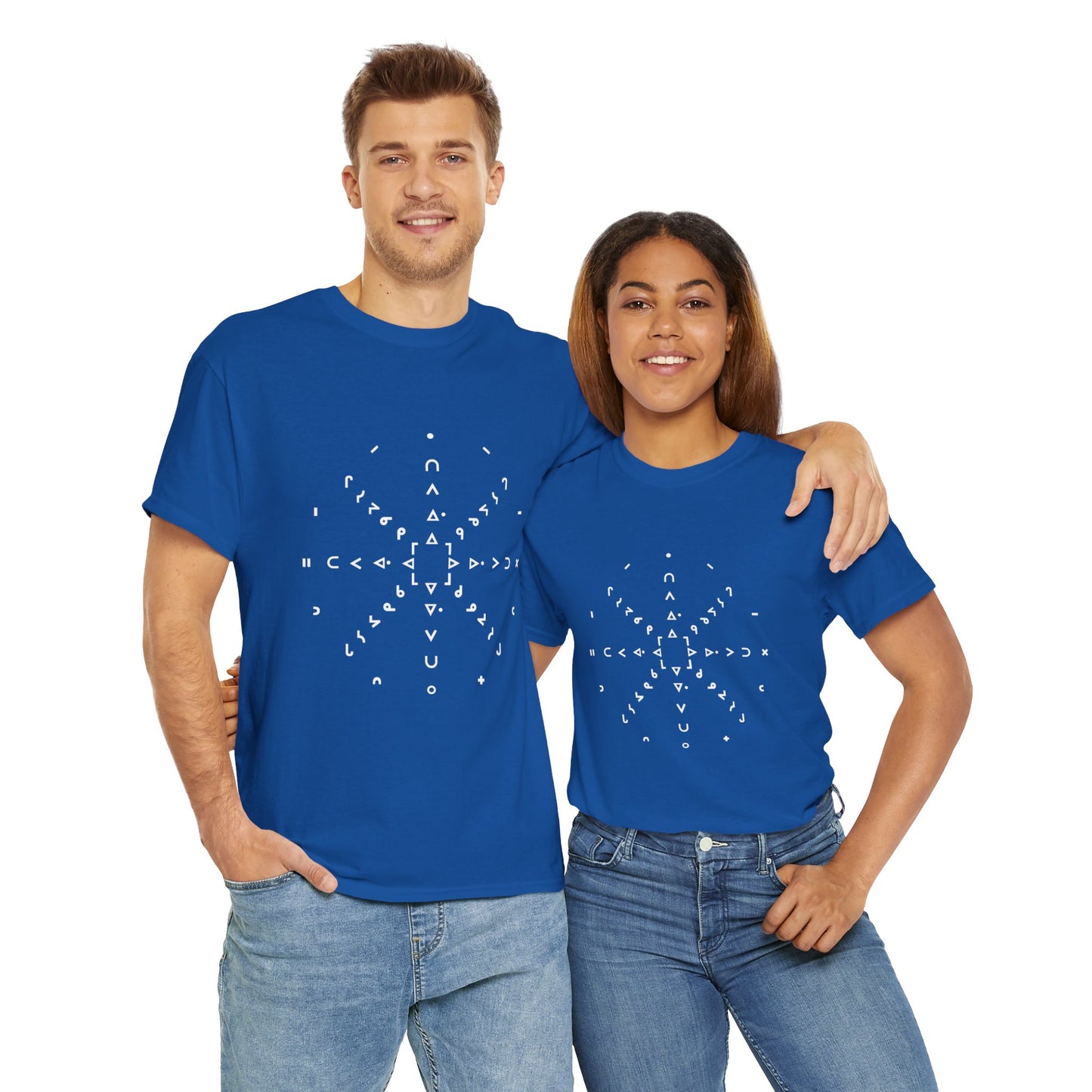 nfts - Syllabic star chart - Unisex Heavy Cotton Tee