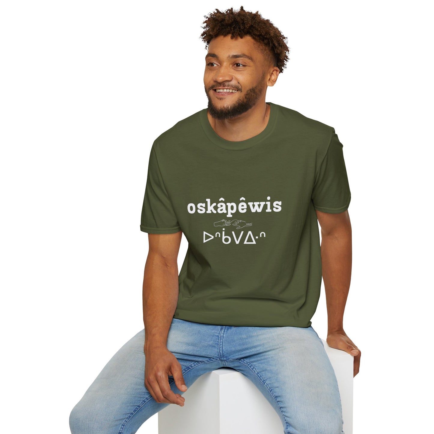 oskâpêwis - Unisex Softstyle T-Shirt