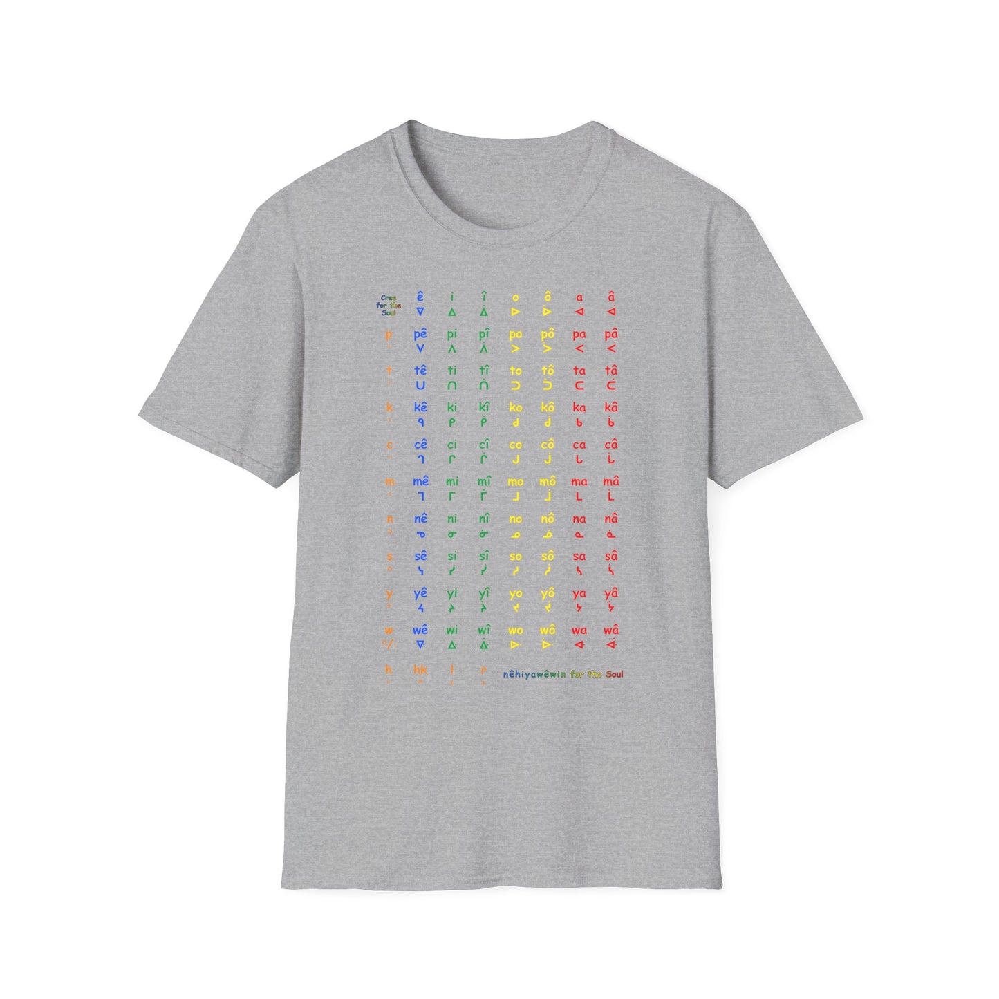 nftS - Colored SRO chart - Unisex Softstyle T-Shirt