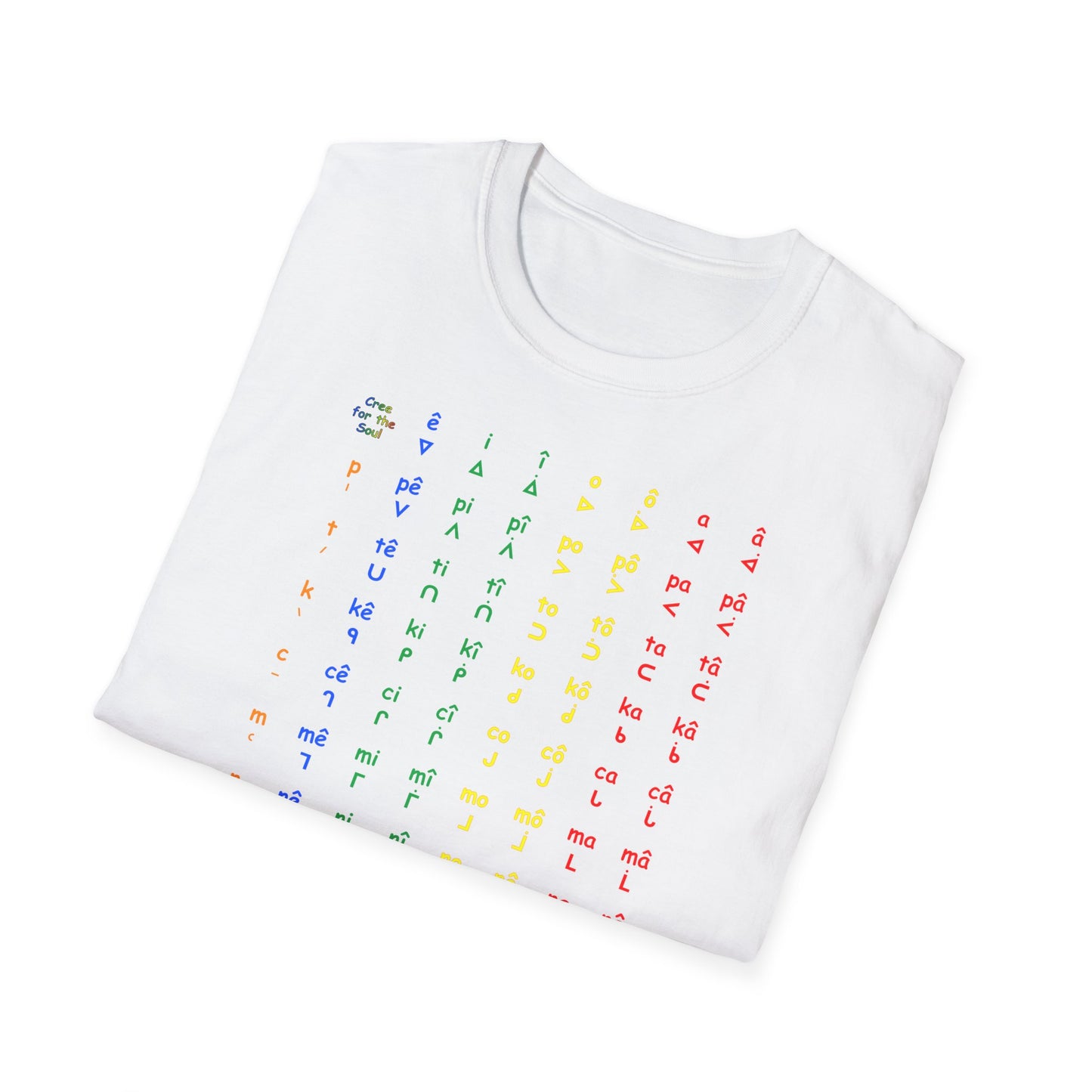 nftS - Colored SRO chart - Unisex Softstyle T-Shirt