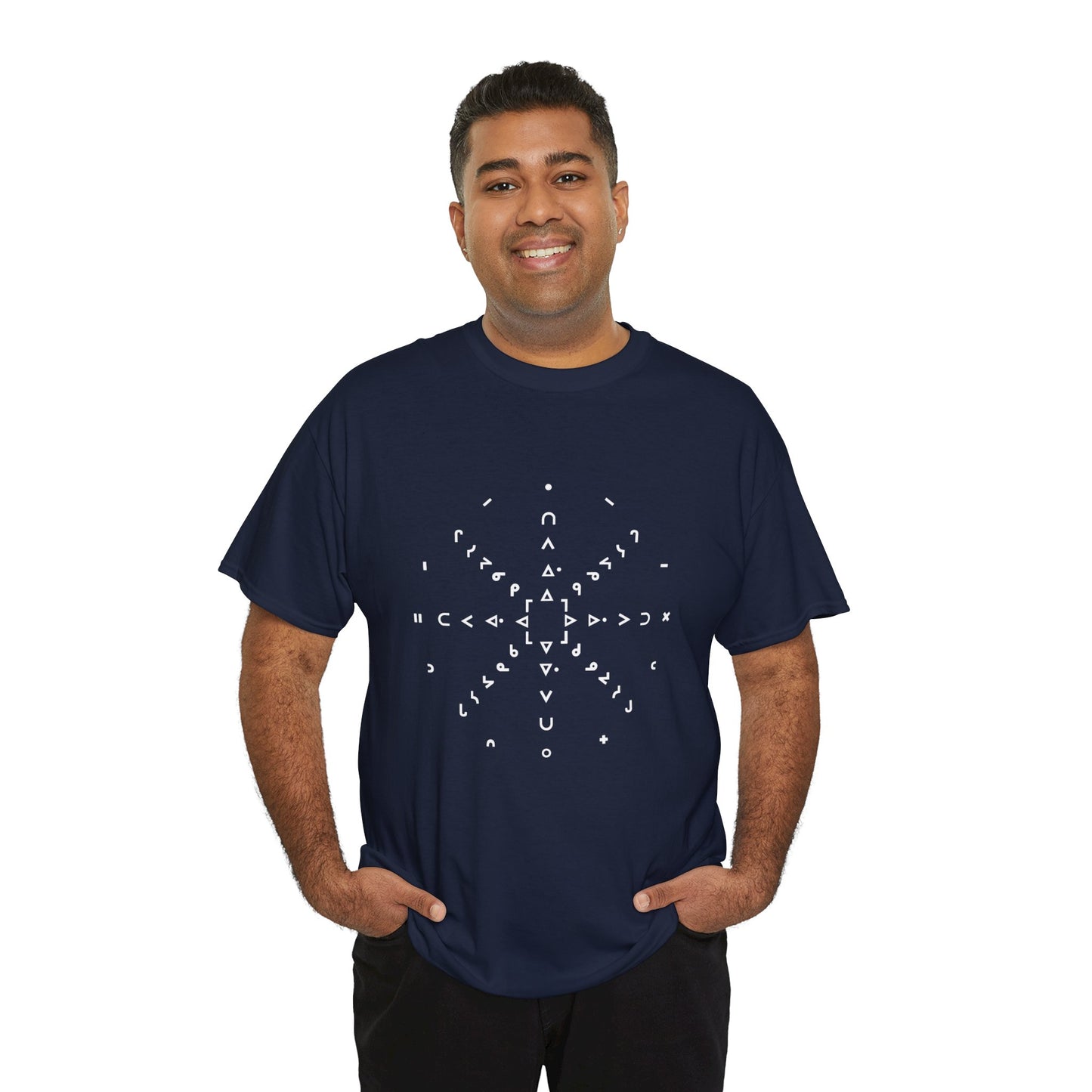 nfts - Syllabic star chart - Unisex Heavy Cotton Tee