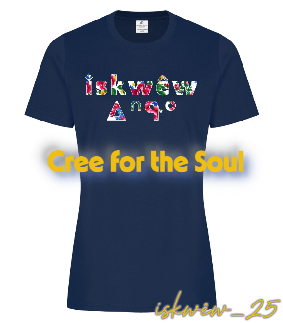 iskwêw_25 SRO/SYLLABIC T-shirt