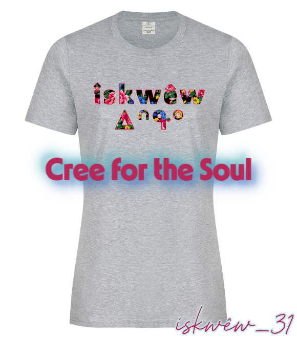 iskwêw_31 SRO/SYLLABIC T-shirt
