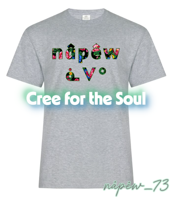 nâpêw_73 SRO/SYLLABIC T-shirt