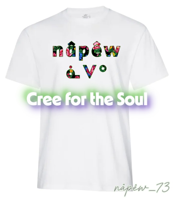 nâpêw_73 SRO/SYLLABIC T-shirt
